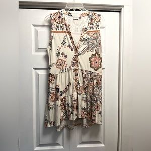 Paisley pattern tunic top